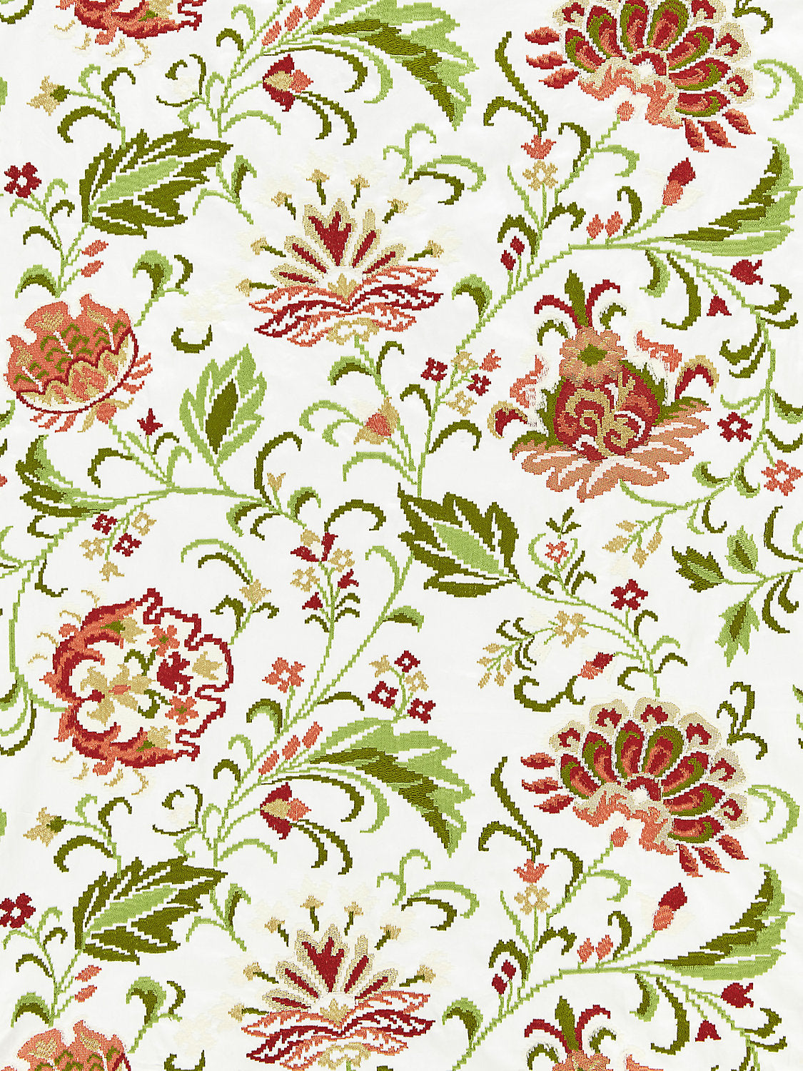 Delphine Embroidery - Blossom - Scalamandre Fabric
