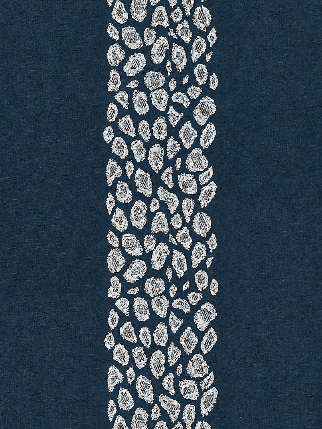 Catwalk Embroidery - Midnight - Scalamandre Fabric