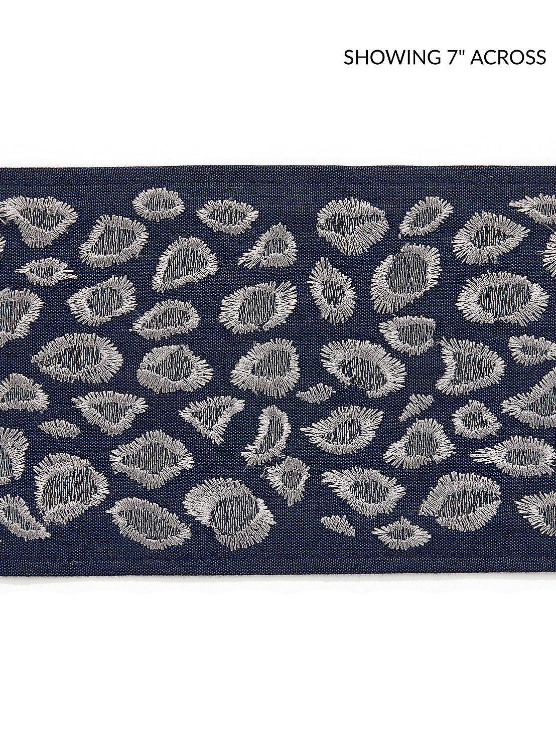 Catwalk Embroidered Tape - Midnight - Scalamandre Trim