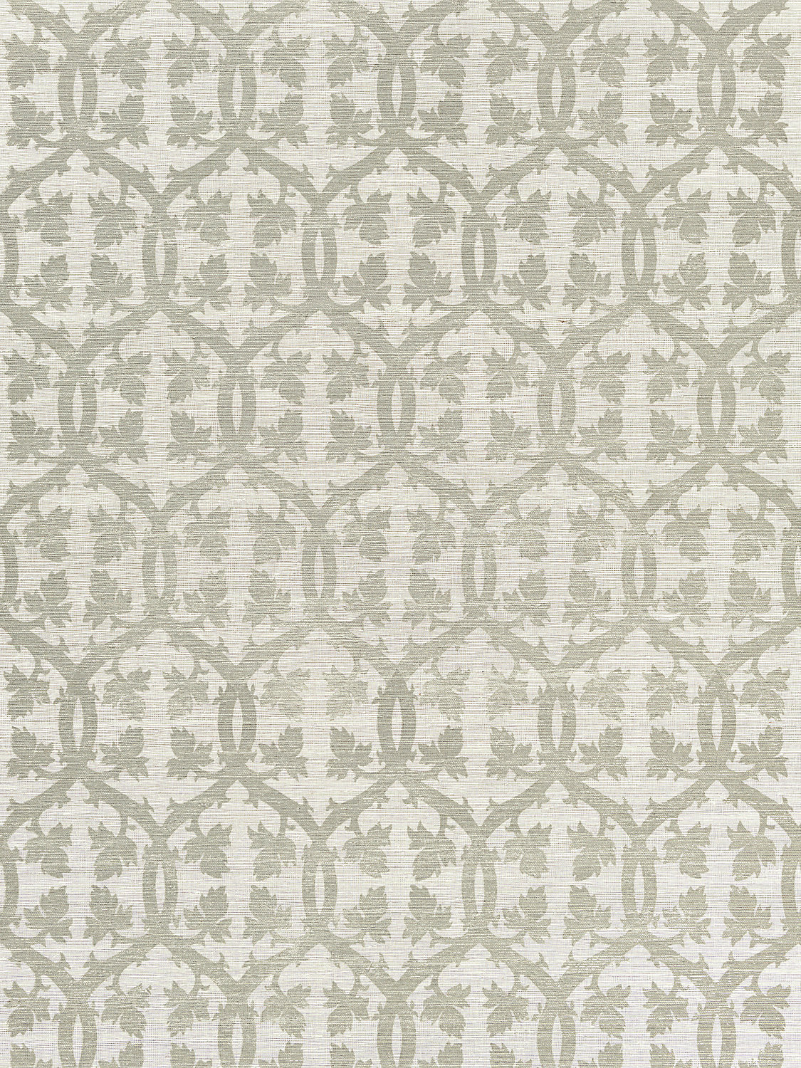 Falk Manor House Sisal - Pumice - Scalamandre Wallpaper