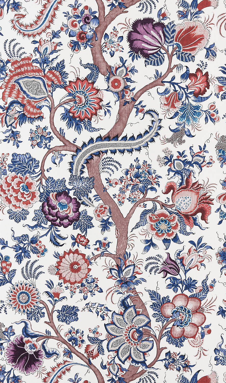 Metropolitan Palampore - Red Multi