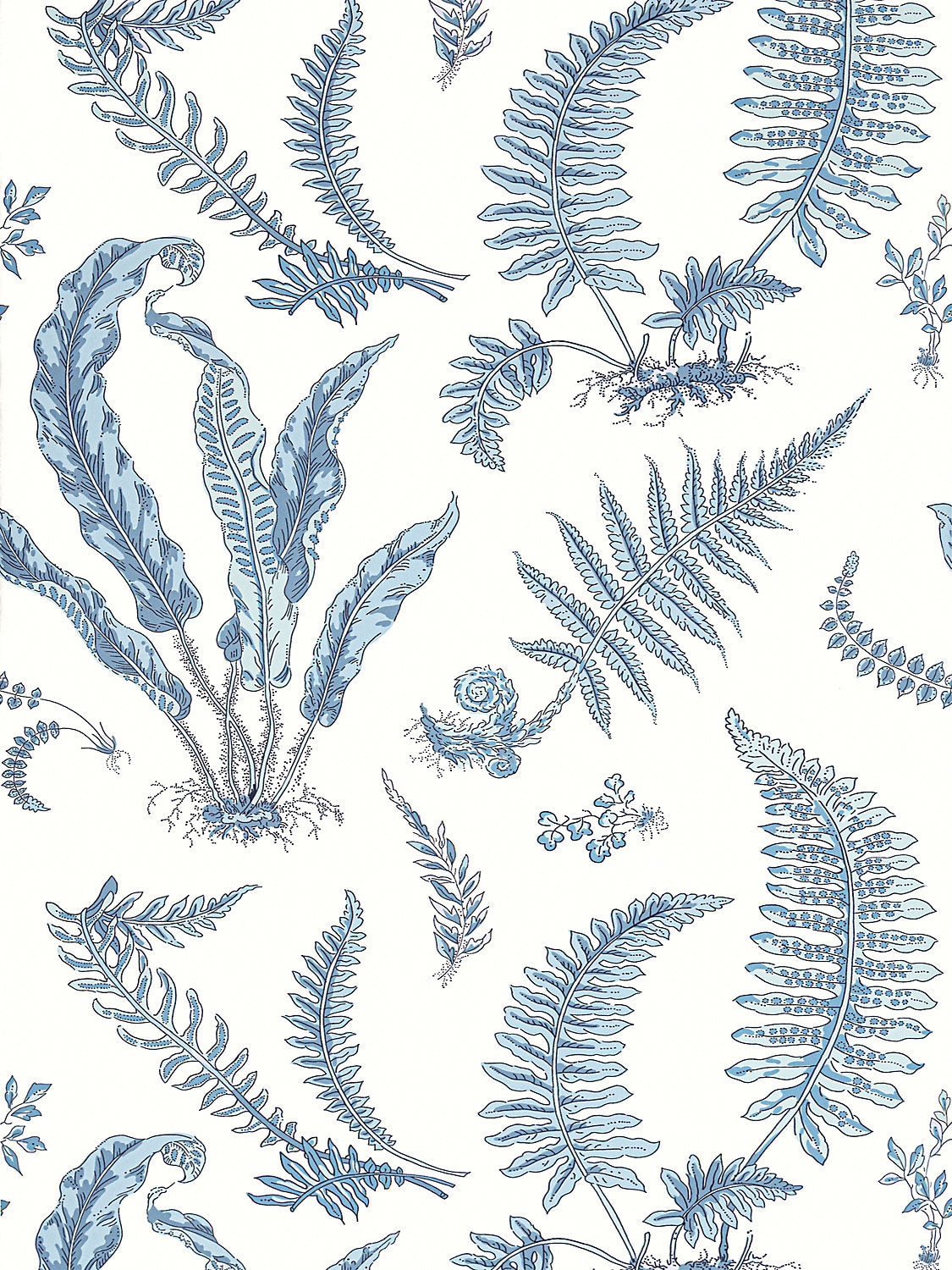 Elsie De Wolfe Wallcovering - Ultramarine - Scalamandre Wallpaper