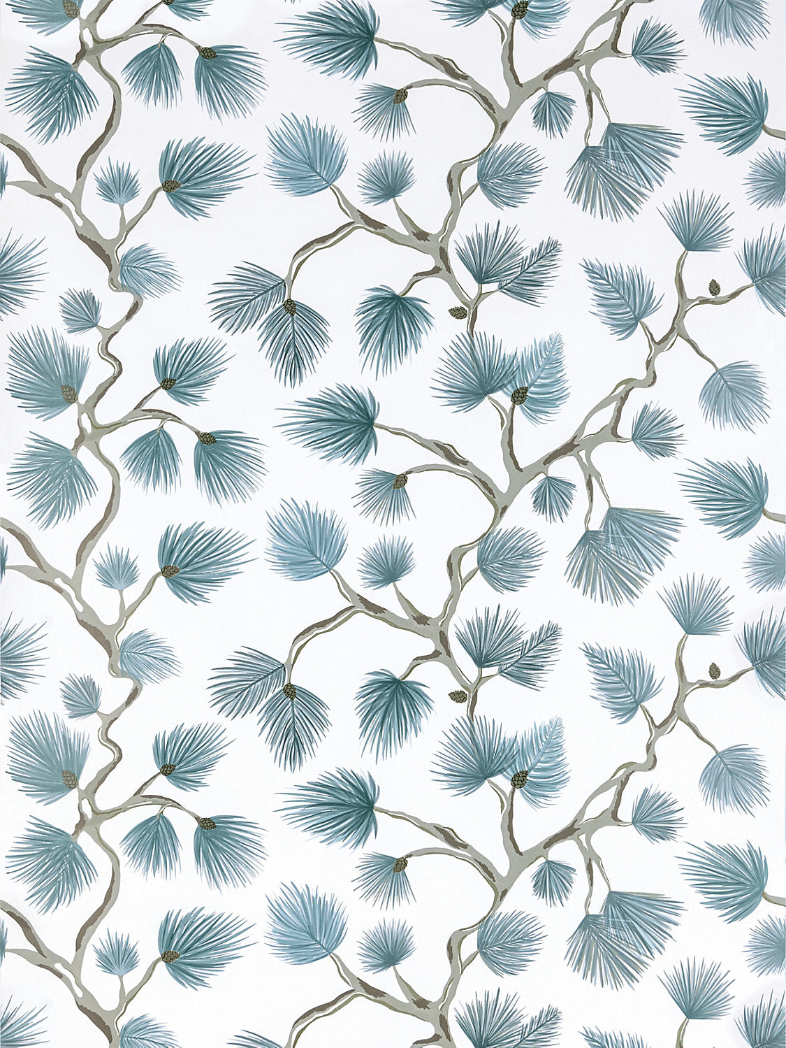 Pignoli Wallcovering - Teal