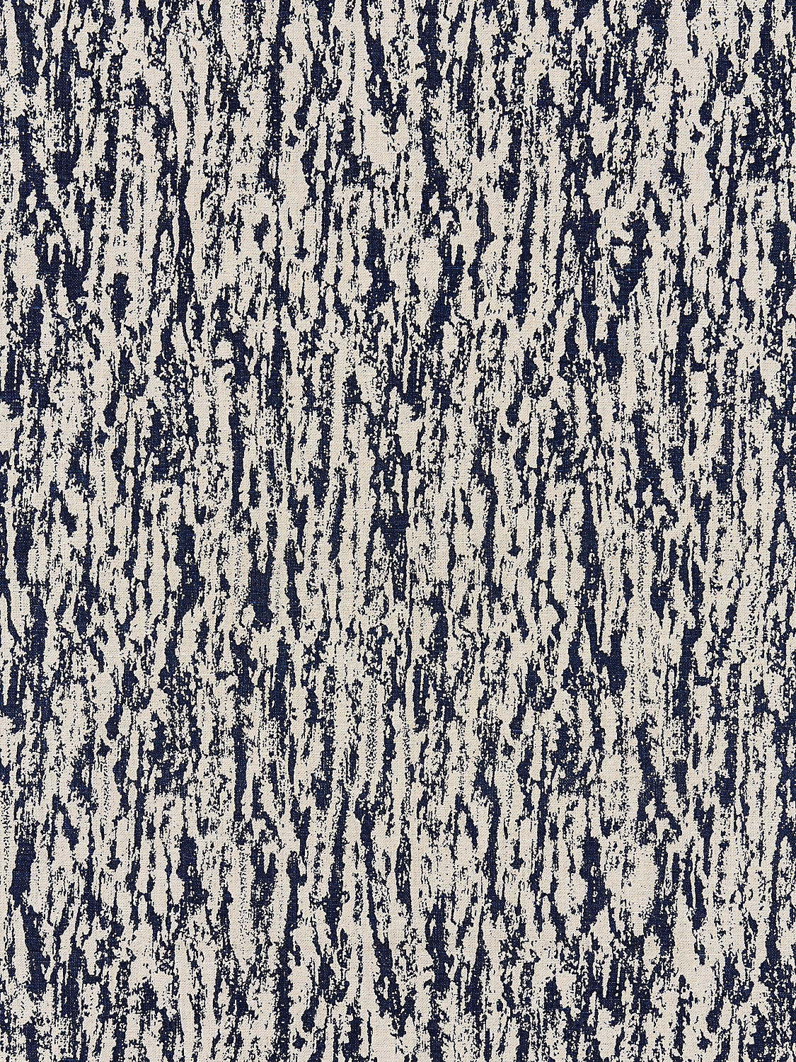 Sequoia Linen Print - Indigo