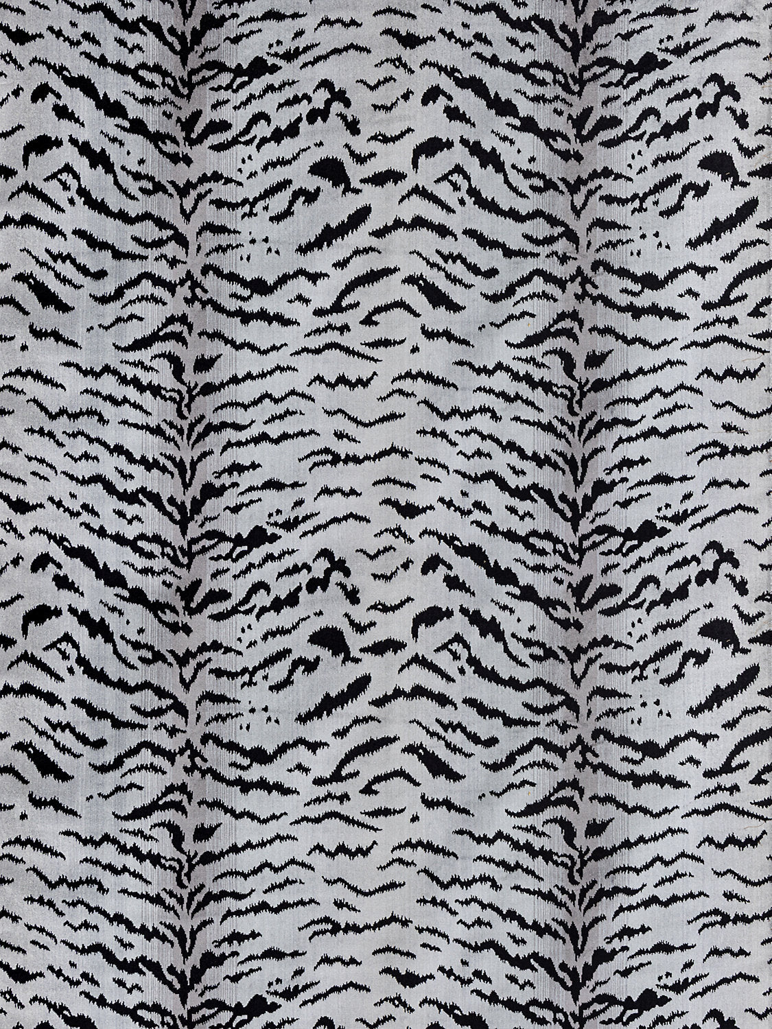 Tigre - Silver & Black - Scalamandre Fabric
