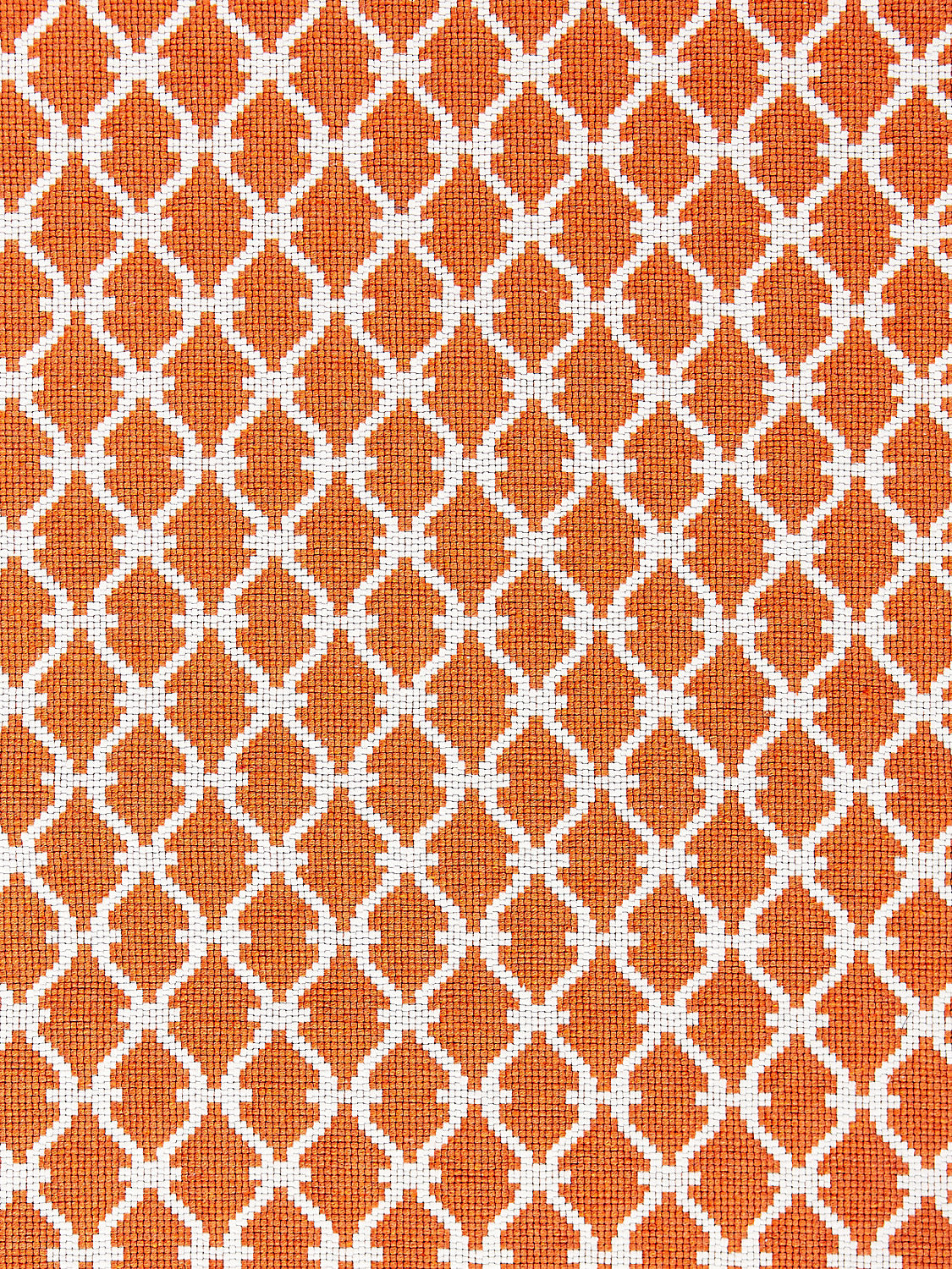 Trellis Weave - Mandarin - Scalamandre Fabric