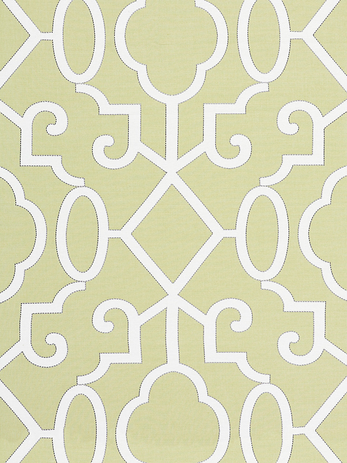 Ming Fretwork - Pear - Scalamandre Fabric
