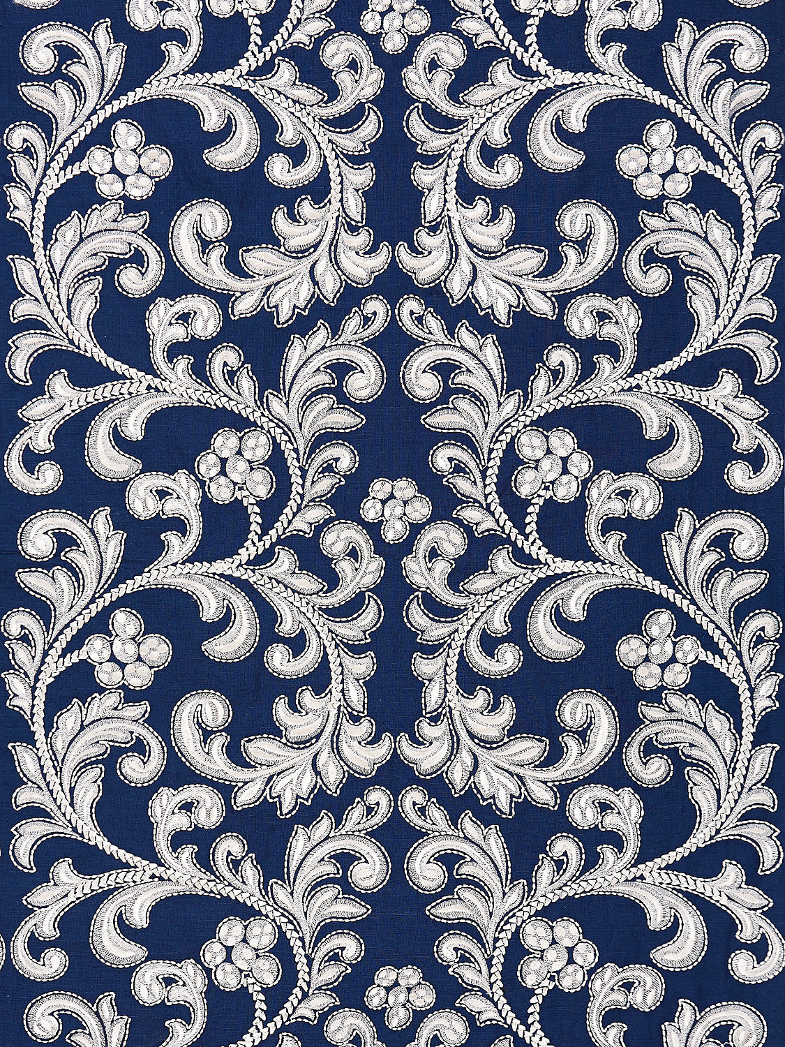 Chiara Embroidery - Indigo