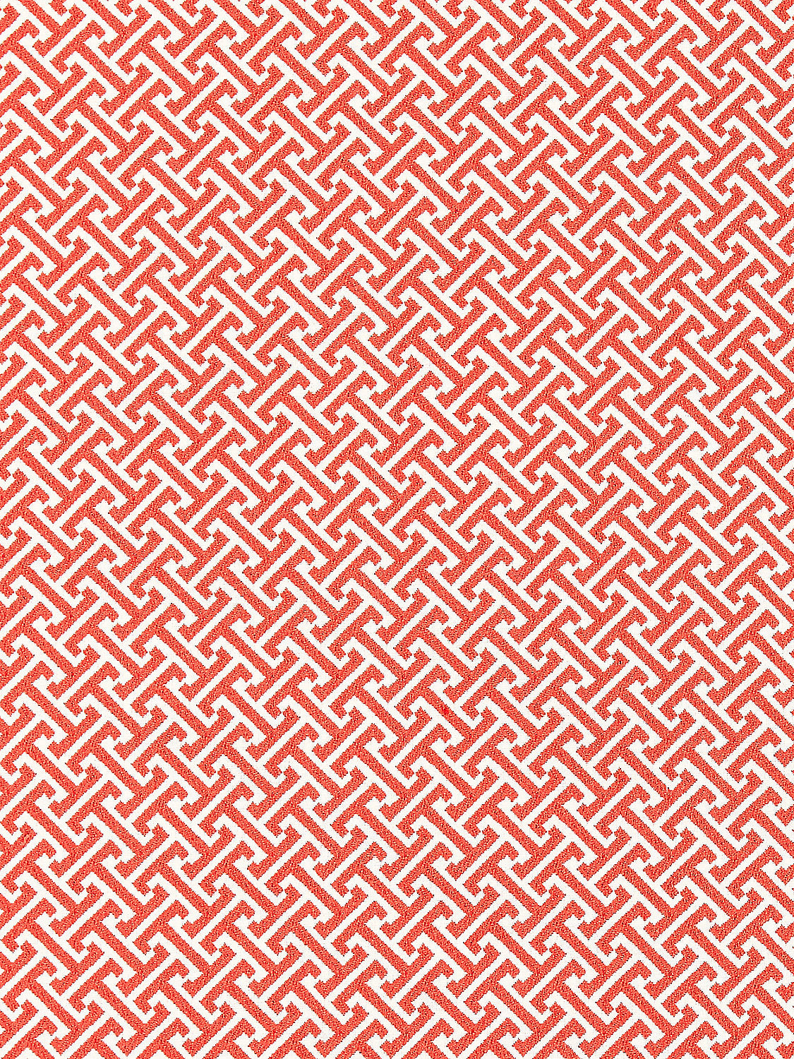 Mandarin Weave - Coral - Scalamandre Fabric