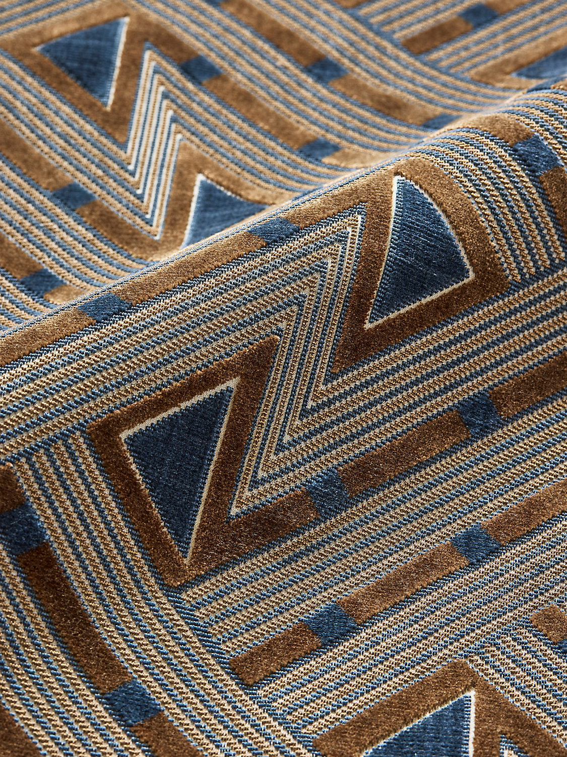 Kasai Velvet - Dark Walnut - Scalamandre Fabric