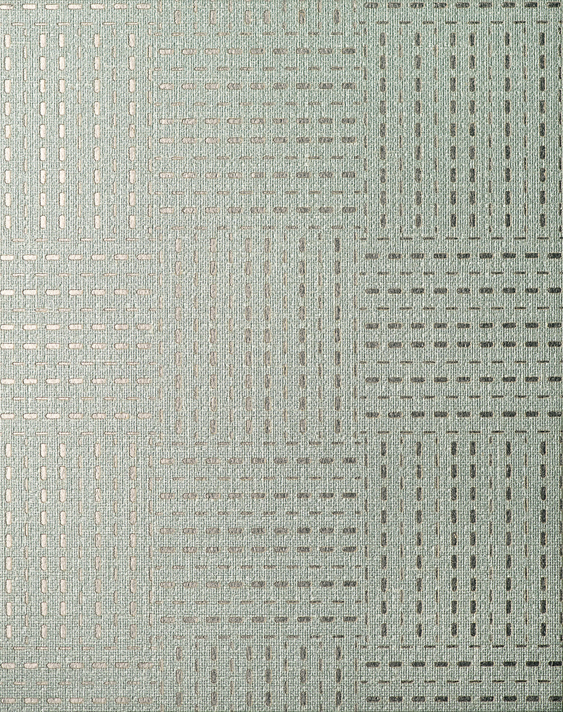 Checkmate Wallcovering - Silver Seafoam