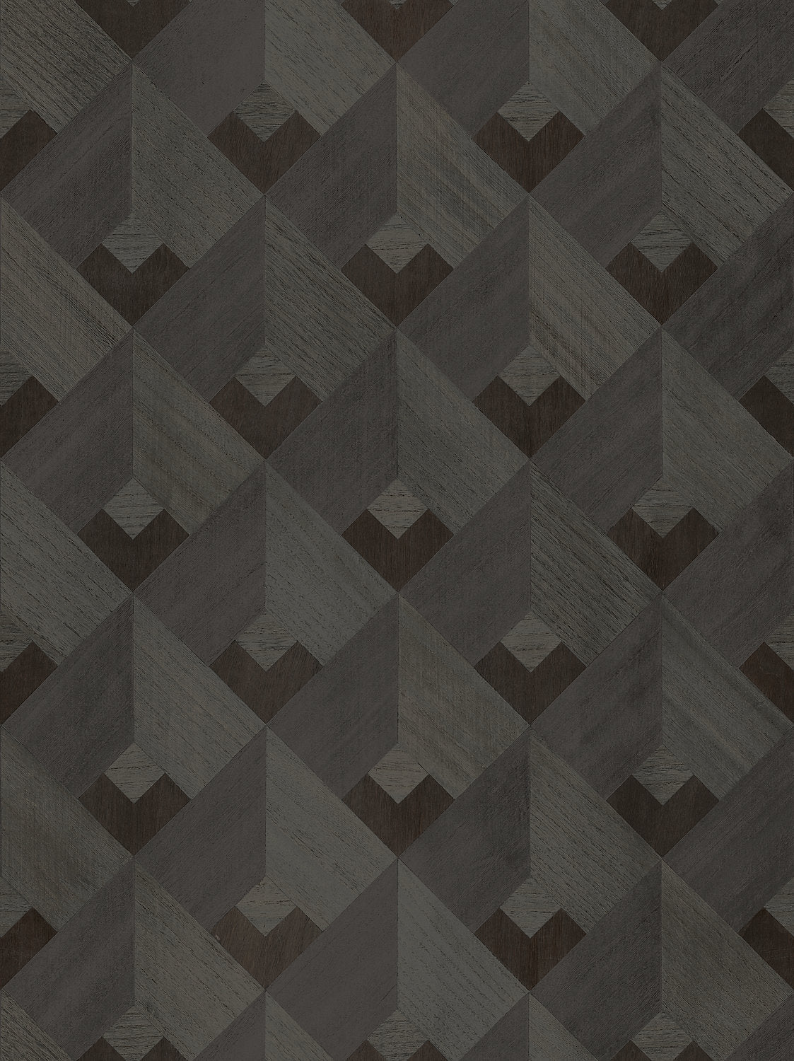 Stanza - Charcoal - Scalamandre Wallpaper