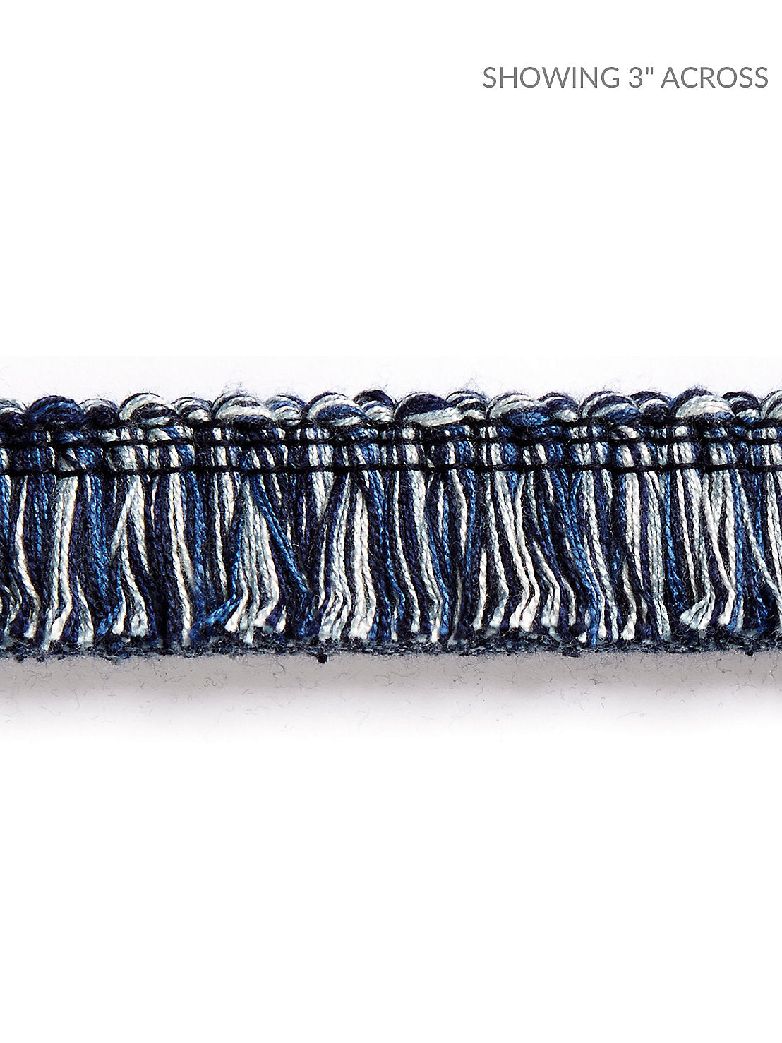 Gardiner Brush Fringe - Indigo - Scalamandre Trim