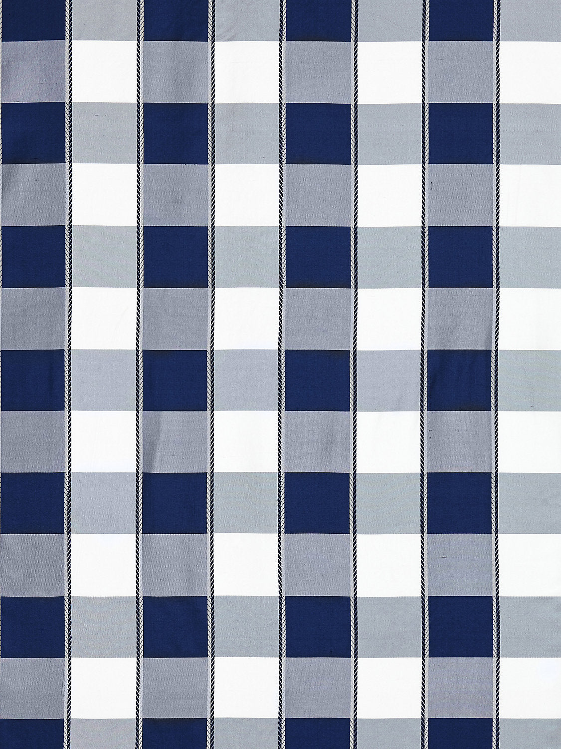 Chelsea Check - Navy