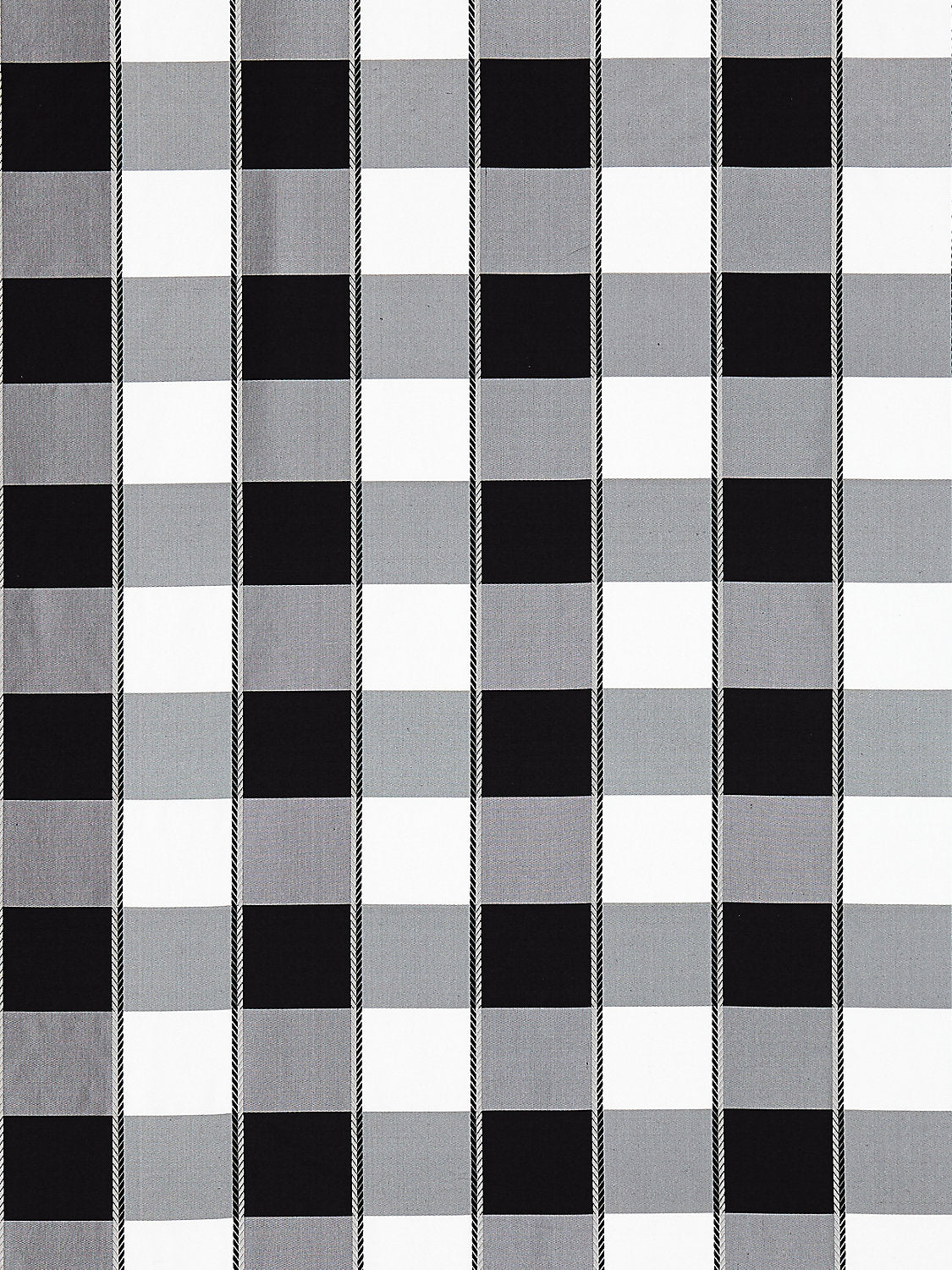 Chelsea Check - Onyx - Scalamandre Fabric