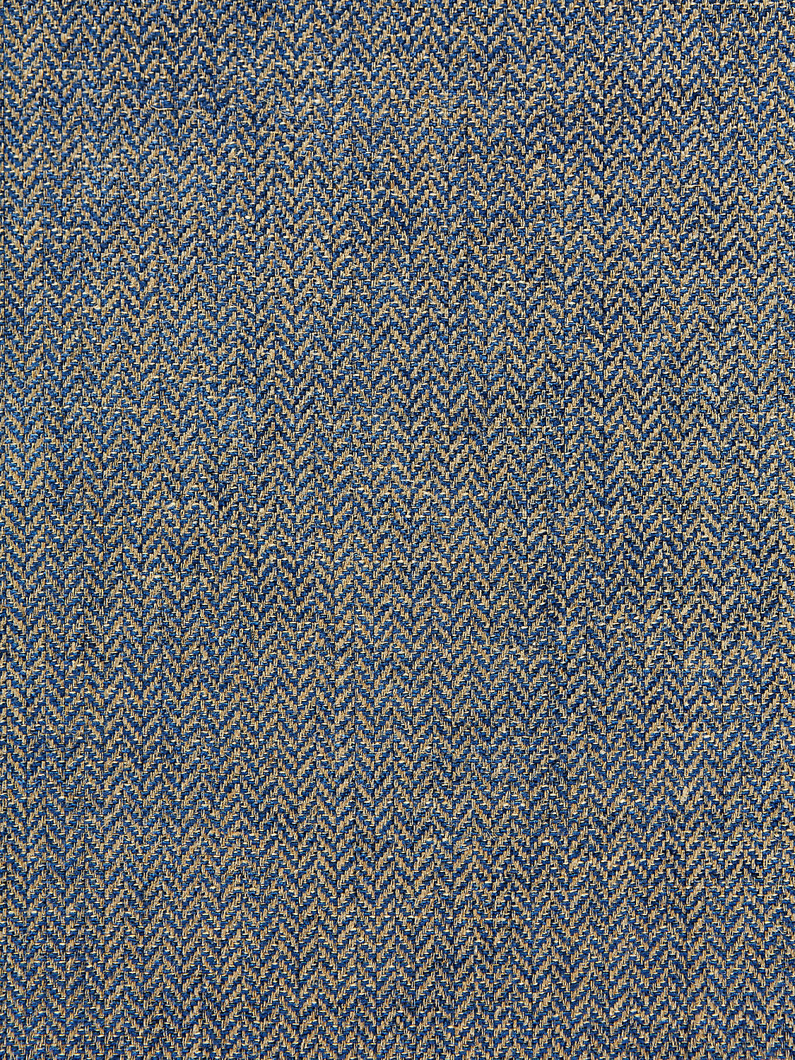 Oxford Herringbone Weave - Denim - Scalamandre Fabric