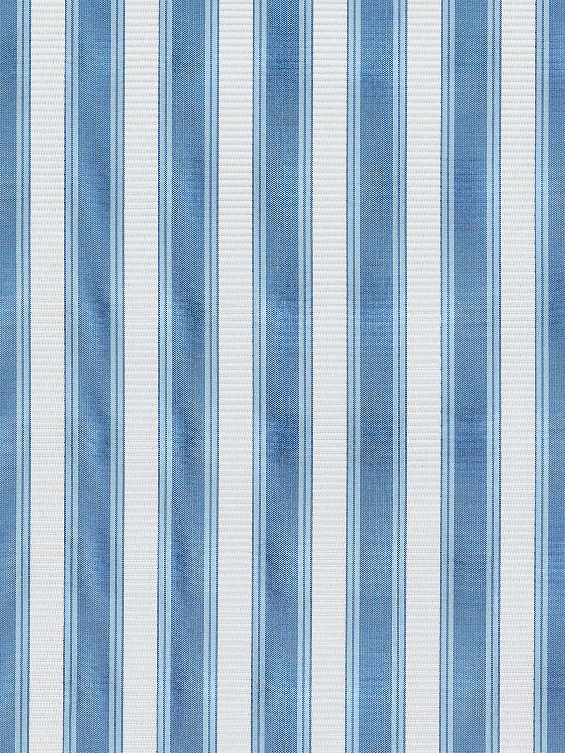 Shirred Stripe - Blue Opal
