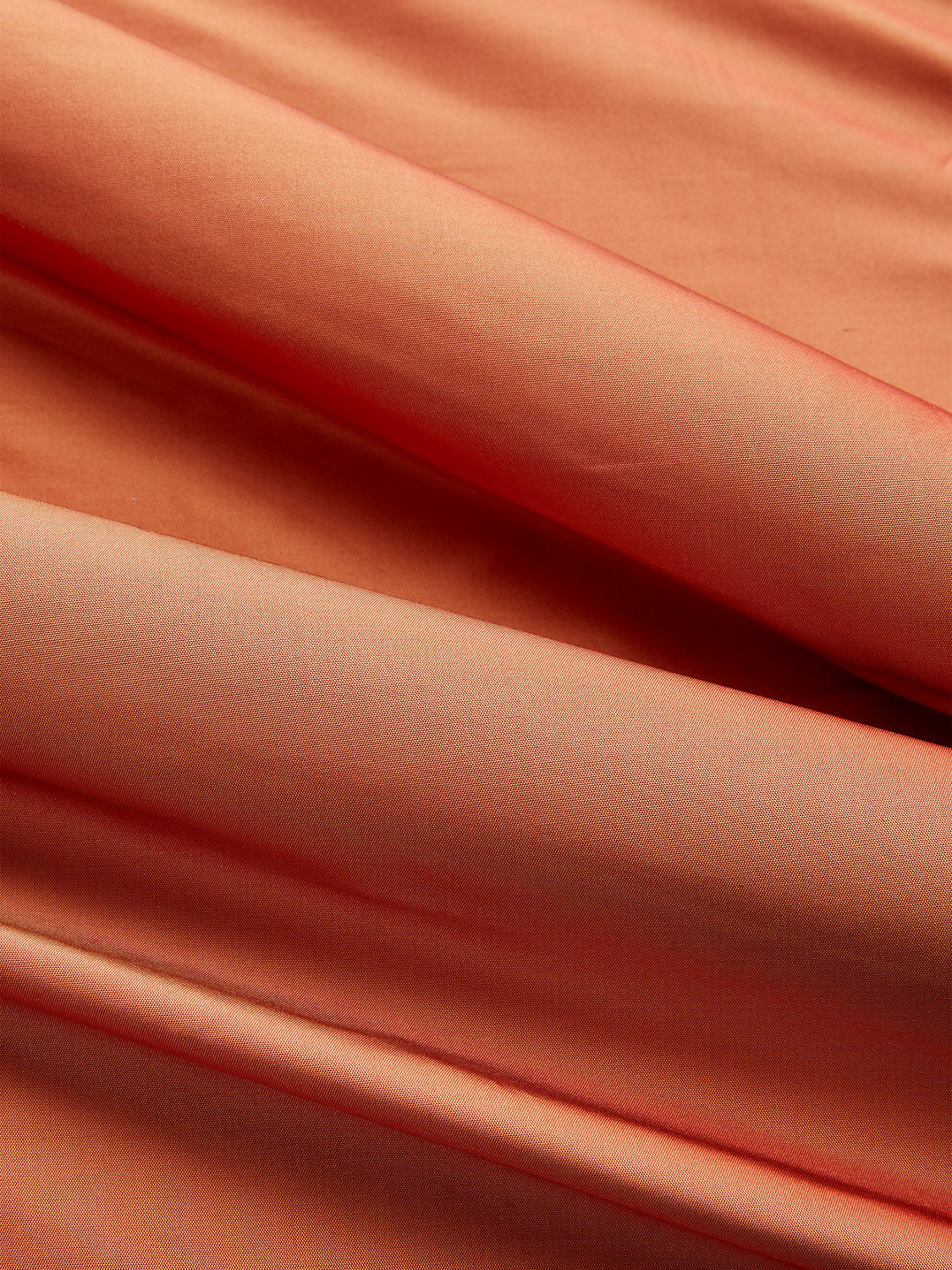 Olympia Silk Taffeta - Terracotta