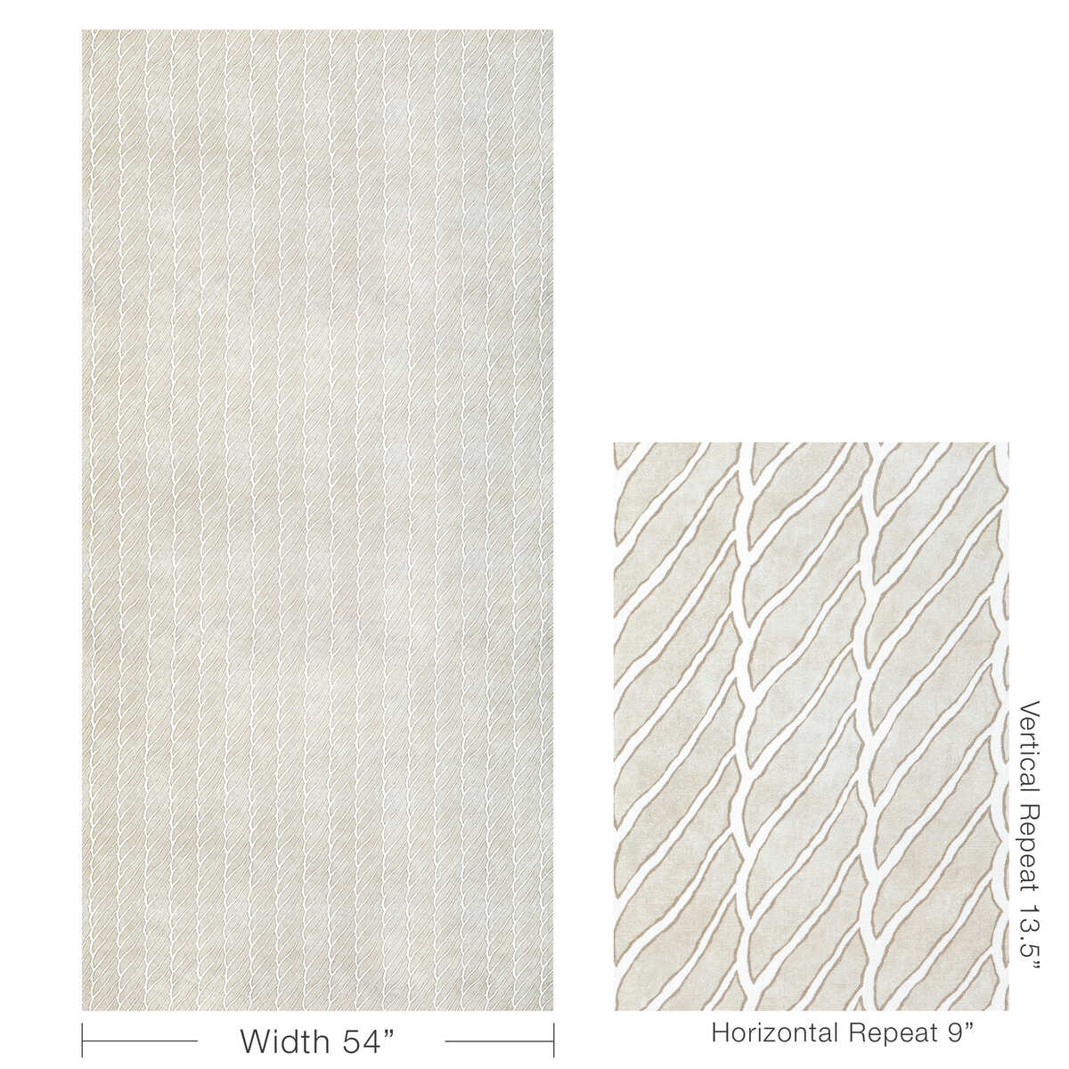 Sea Cable - Sand - KRAVET BASICS Fabric
