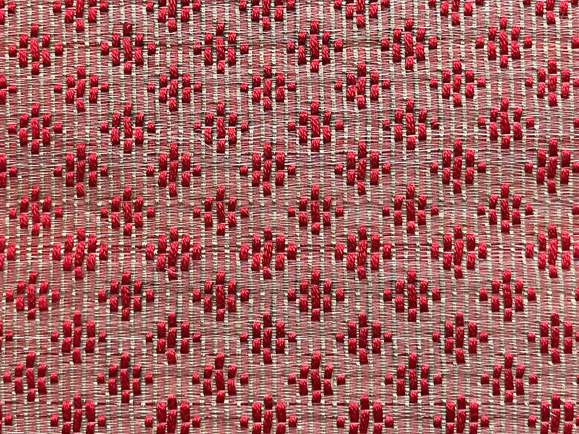 Appaloosa Silk Horsehair - Red / Beige - Scalamandre Fabric