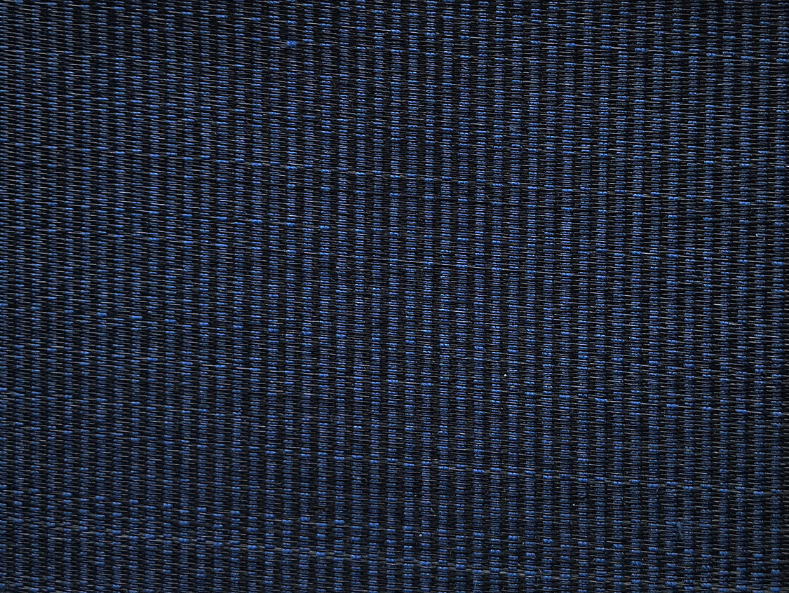 Selle Horsehair - Blue / Black - Scalamandre Fabric