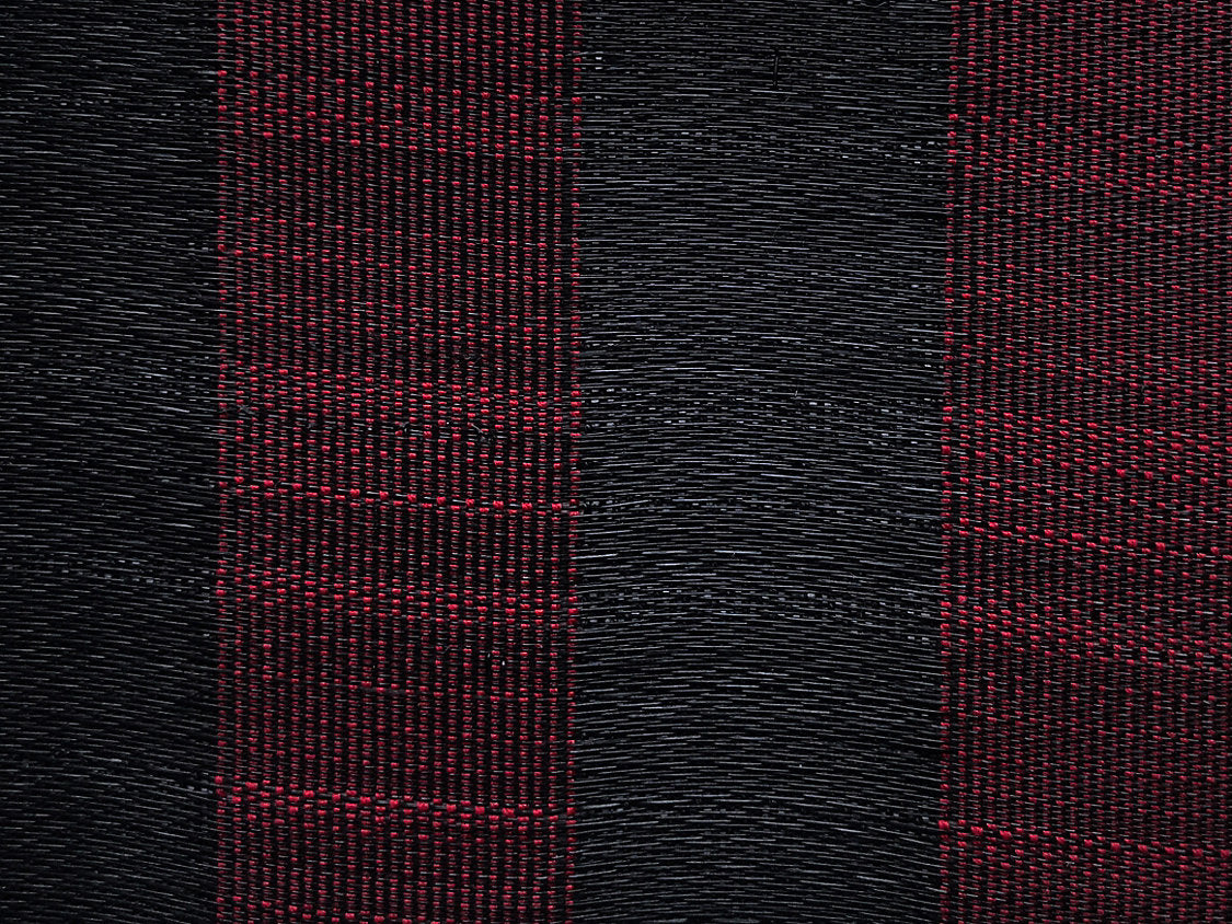 Fredericksborg Horsehair - Black / Burgundy - Scalamandre Fabric