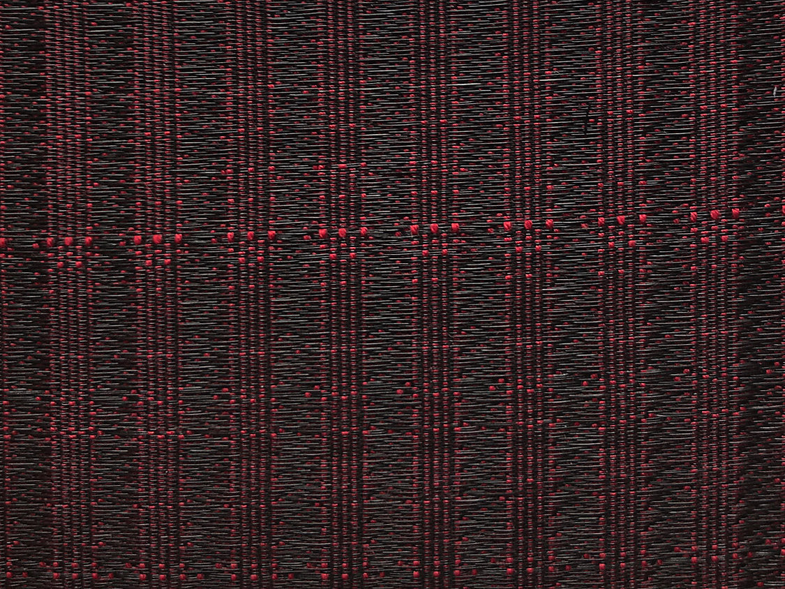 Oldenburg Horsehair - Red / Black - Scalamandre Fabric