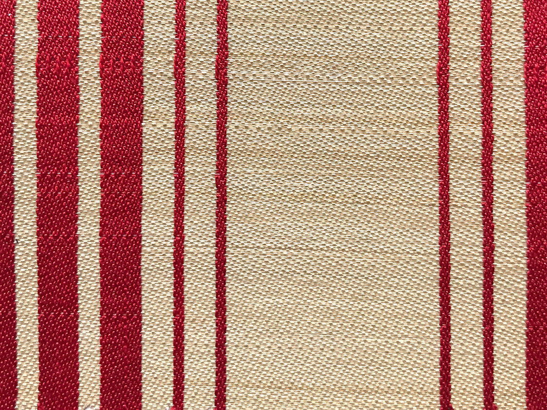 Ardennais Silk Horsehair - Red / Beige