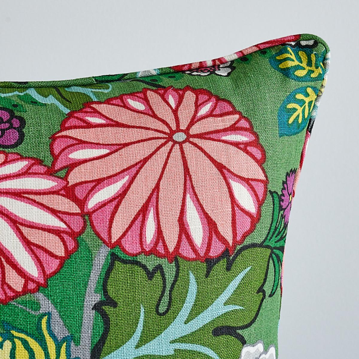 Chiang Mai Dragon - Jade - SO17327706 - 22" x 22" - Schumacher Pillow