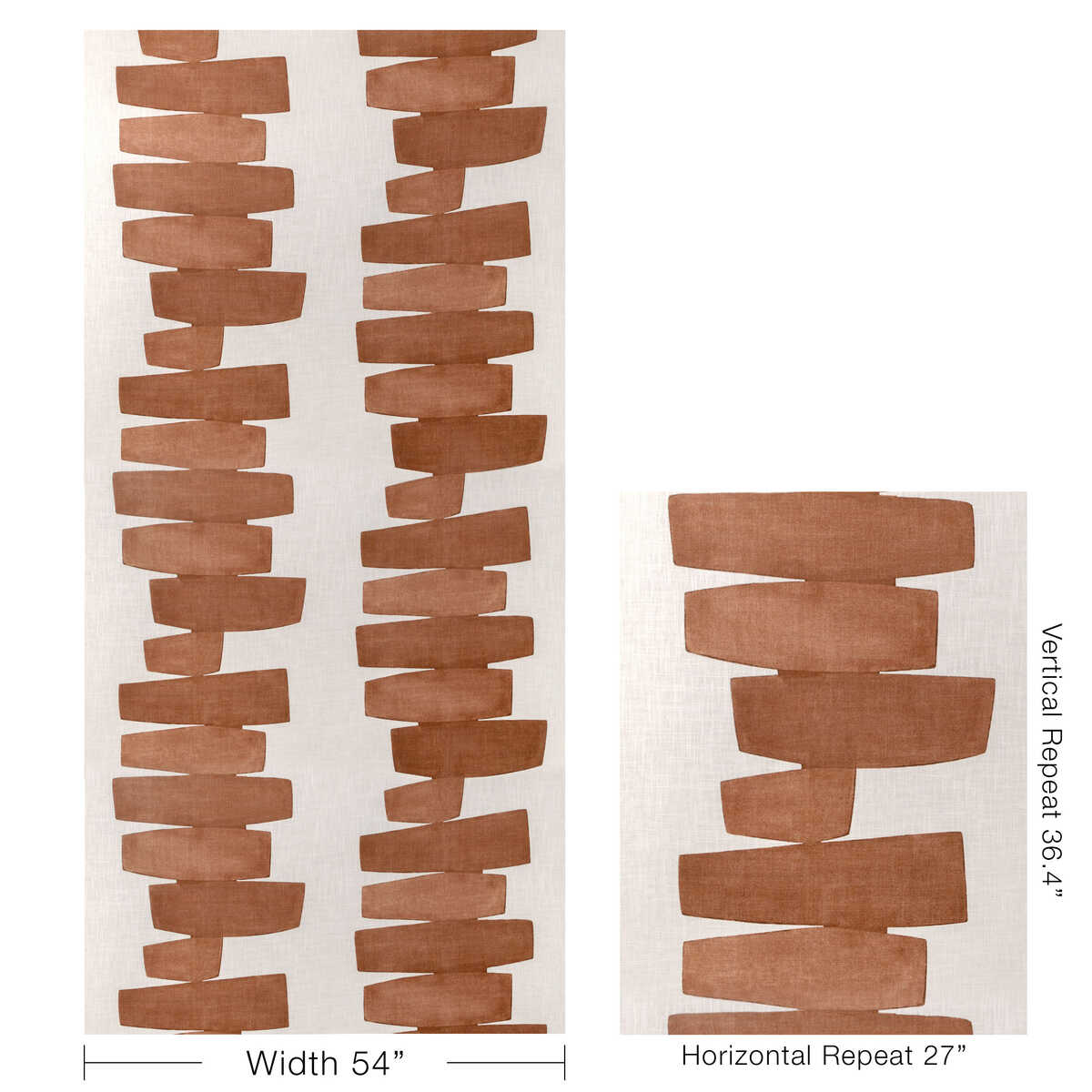 Stacked - Clay - KRAVET COUTURE Tela