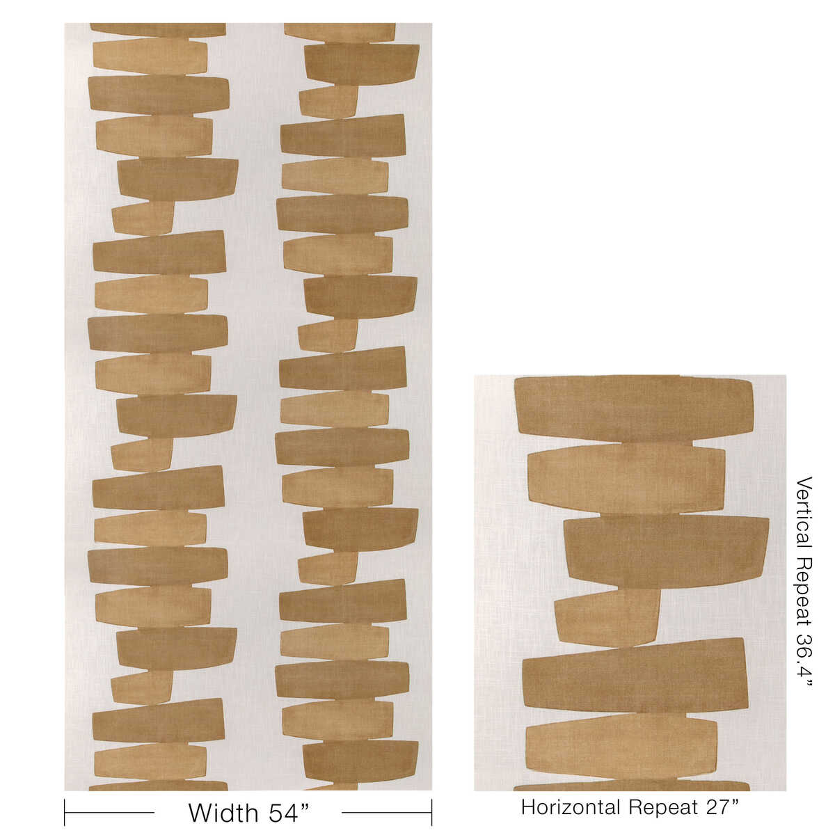 Stacked - Saffron - KRAVET COUTURE Tela