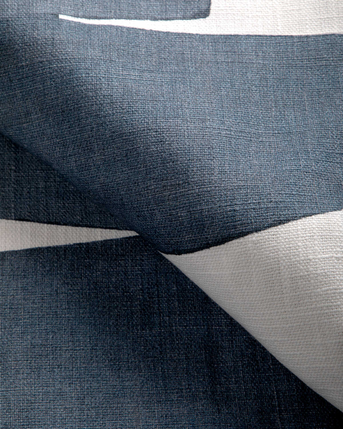 Stacked - Indigo - KRAVET COUTURE Fabric