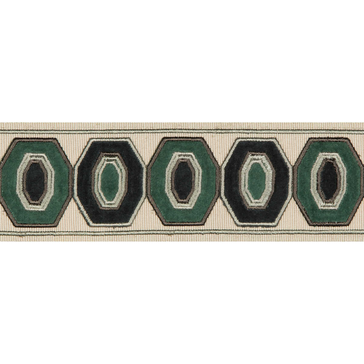 Geodex - Teal - KRAVET DESIGN Trim