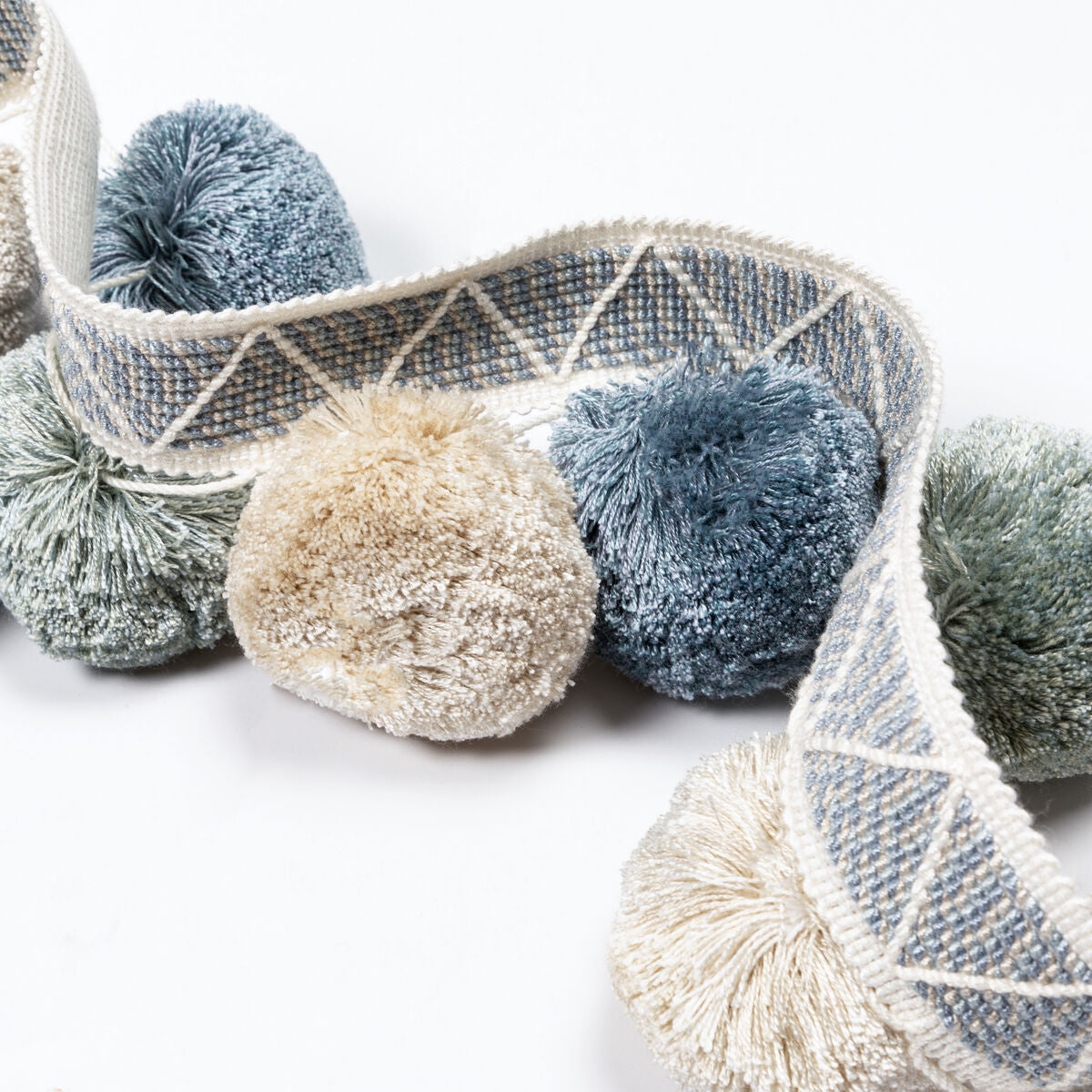 Phuket Poms - Seaglass - Kravet Couture Trim