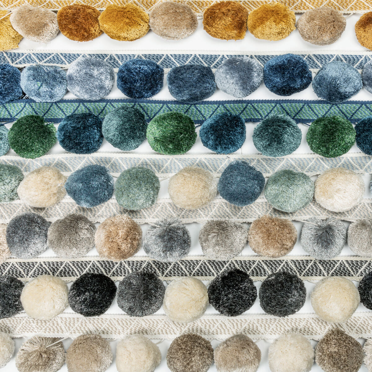 Phuket Poms - Seaglass - Kravet Couture Trim