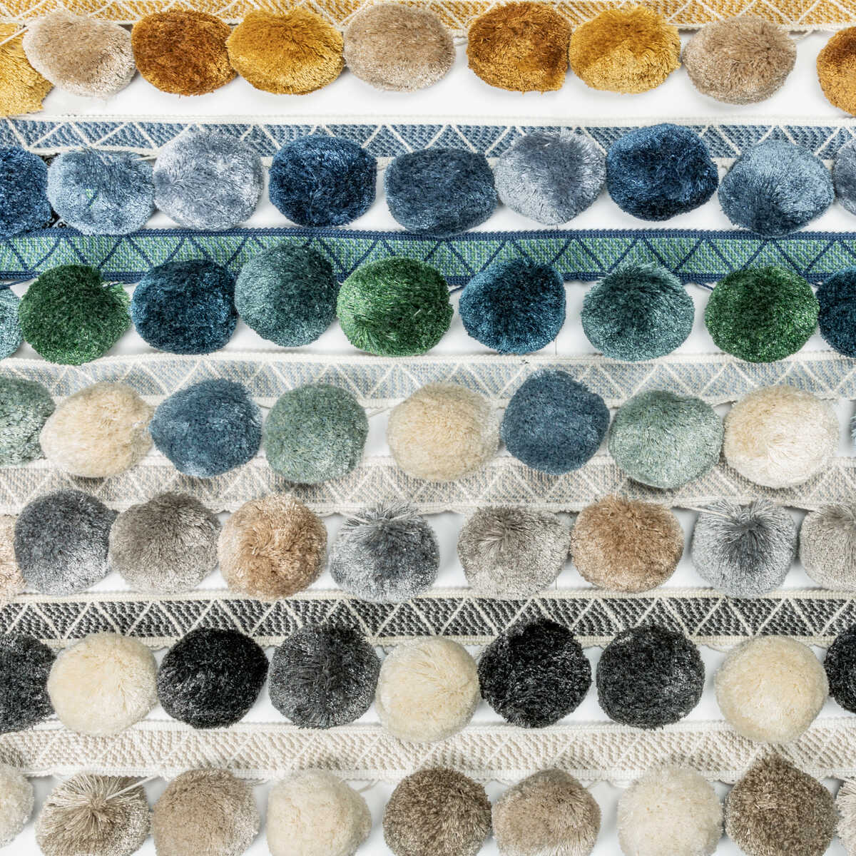 Phuket Poms - Stone - KRAVET COUTURE Trim