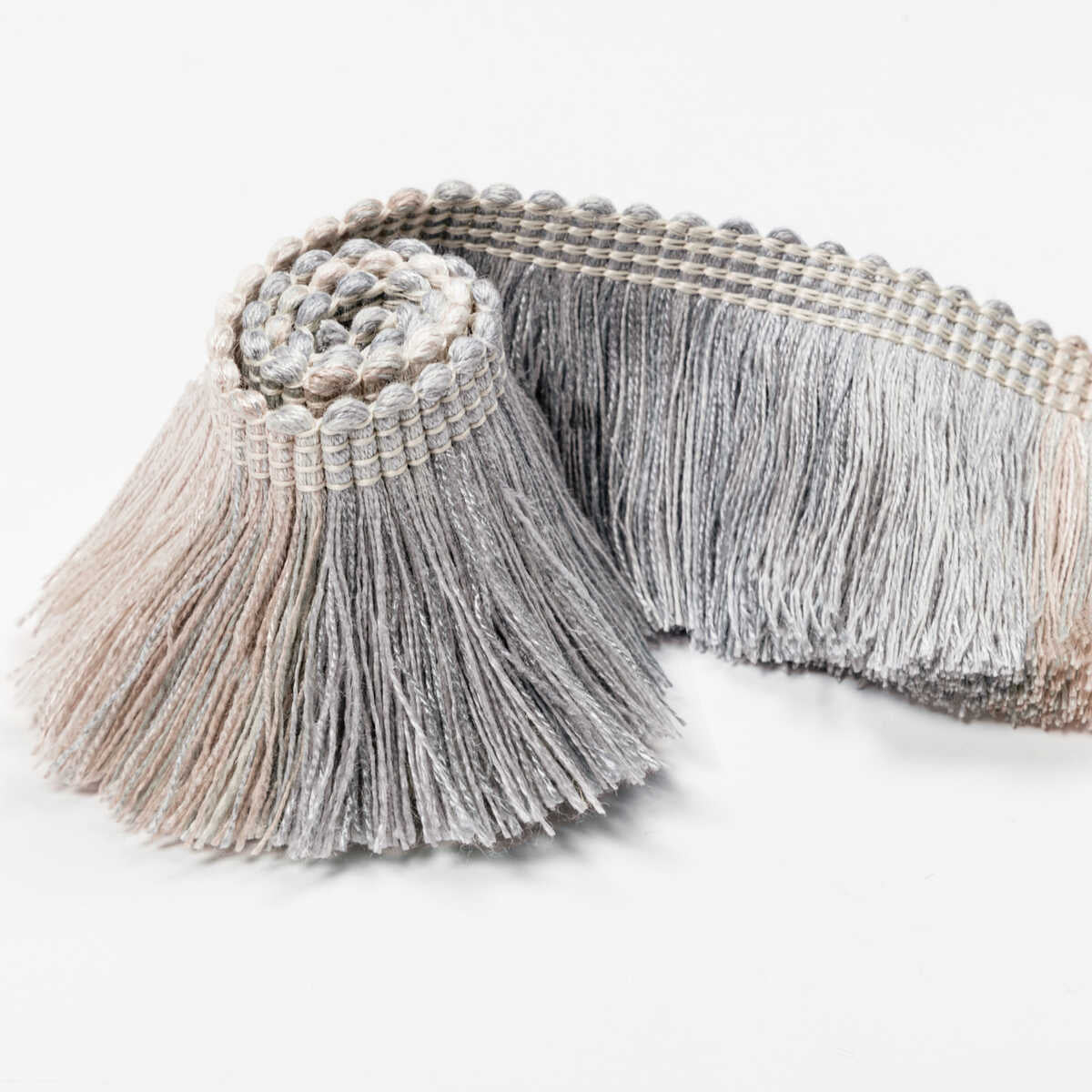 Daintree Fringe - Pewter - KRAVET COUTURE Trim