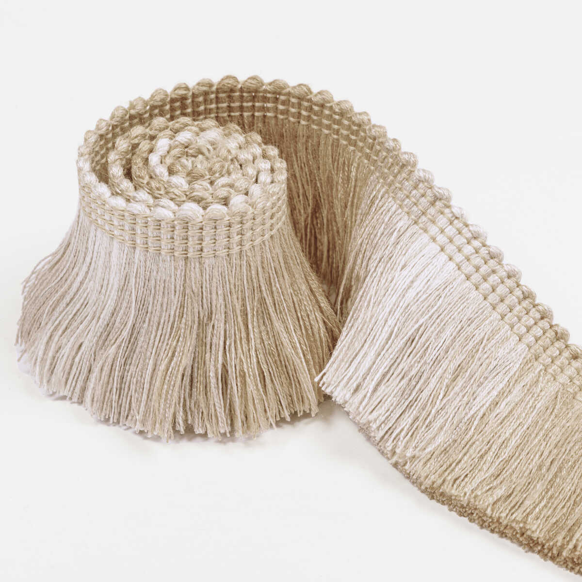 Daintree Fringe - Ivory/Natural - KRAVET COUTURE Trim