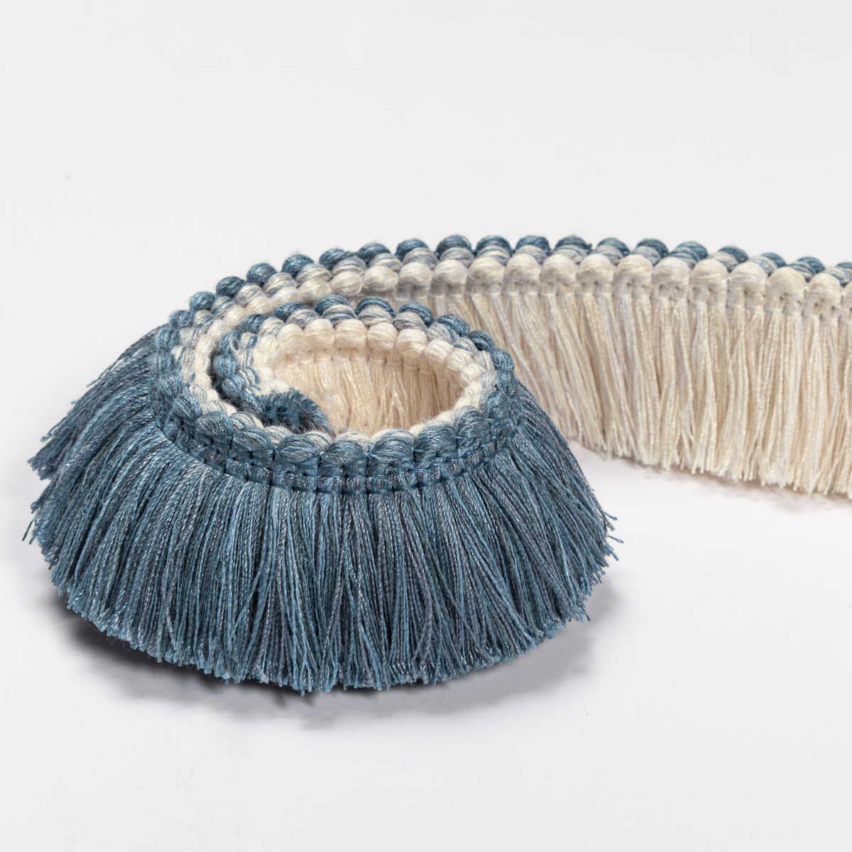 Sojourn Fringe - Chambray - KRAVET COUTURE Trim