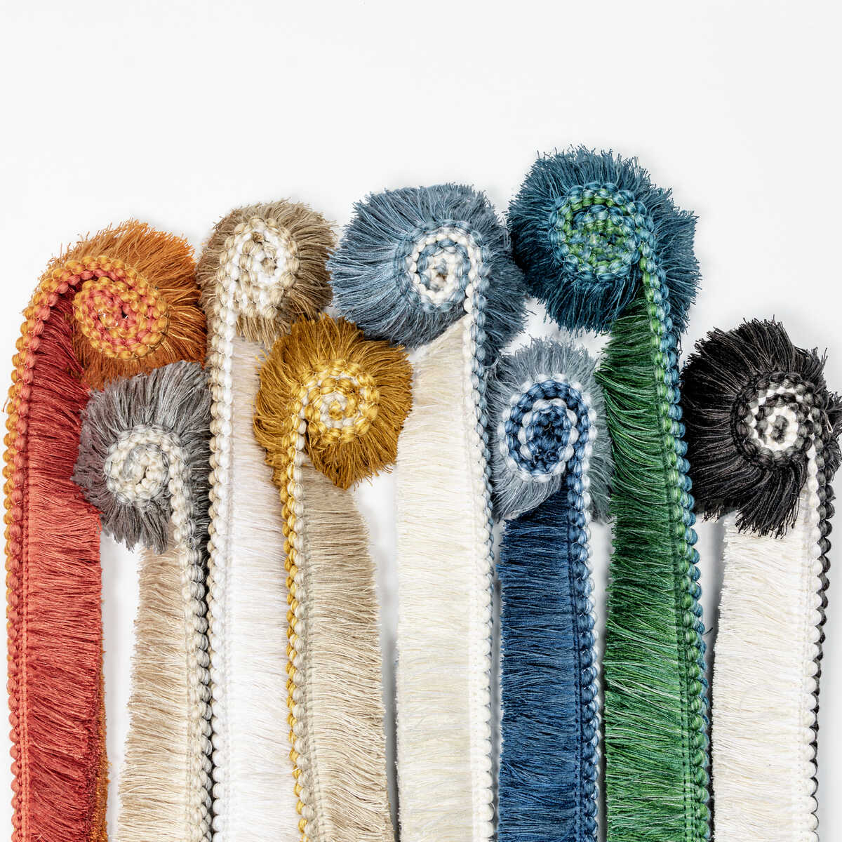 Sojourn Fringe - Ivory/Noir - KRAVET COUTURE Trim