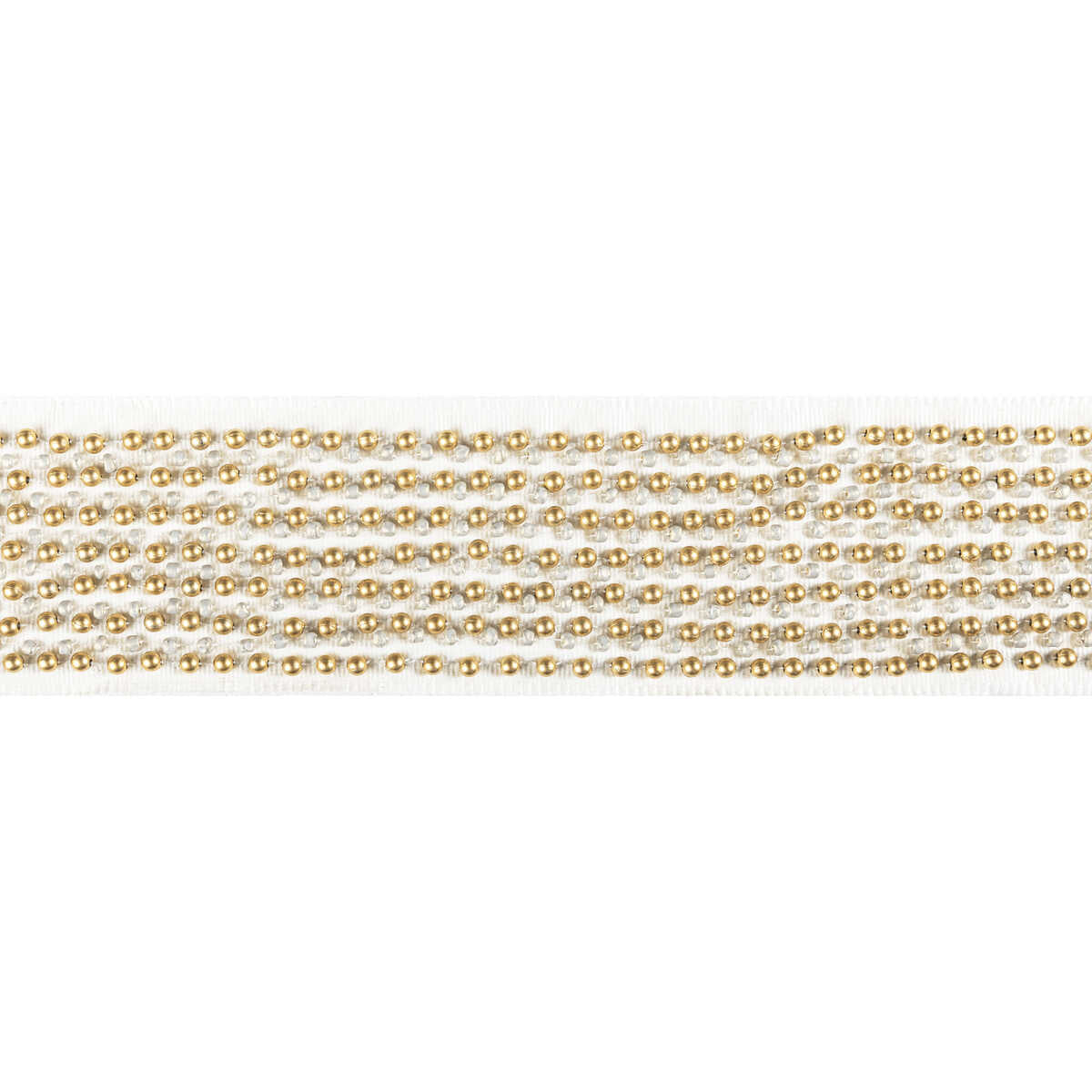 Galaxy Bead Tape - Gold - KRAVET COUTURE Trim