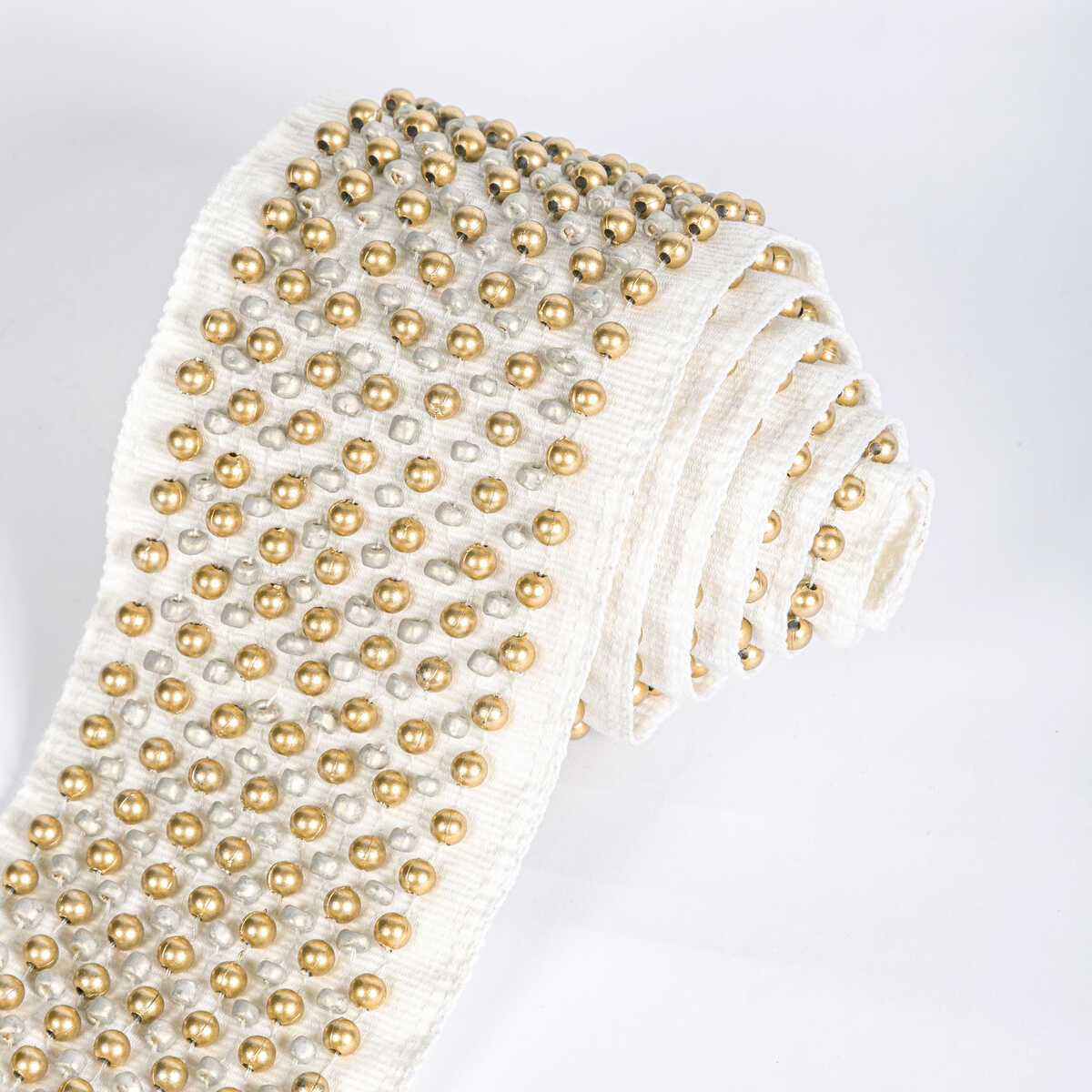 Galaxy Bead Tape - Gold - KRAVET COUTURE Trim