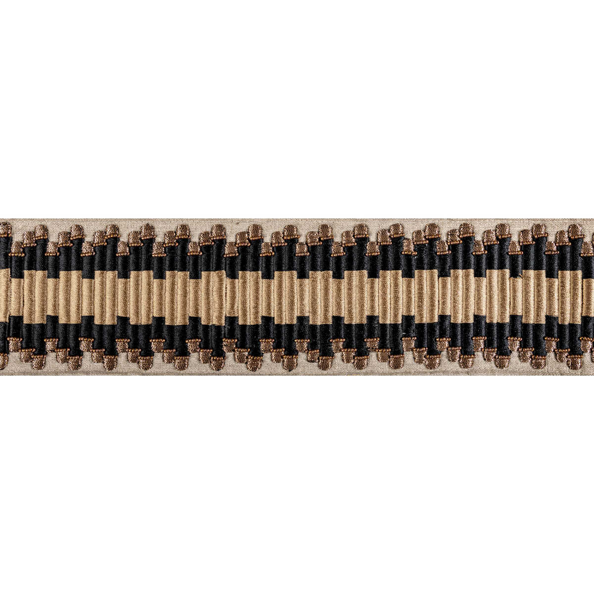 Horizons Luxe Tape - Onyx - KRAVET COUTURE Trim