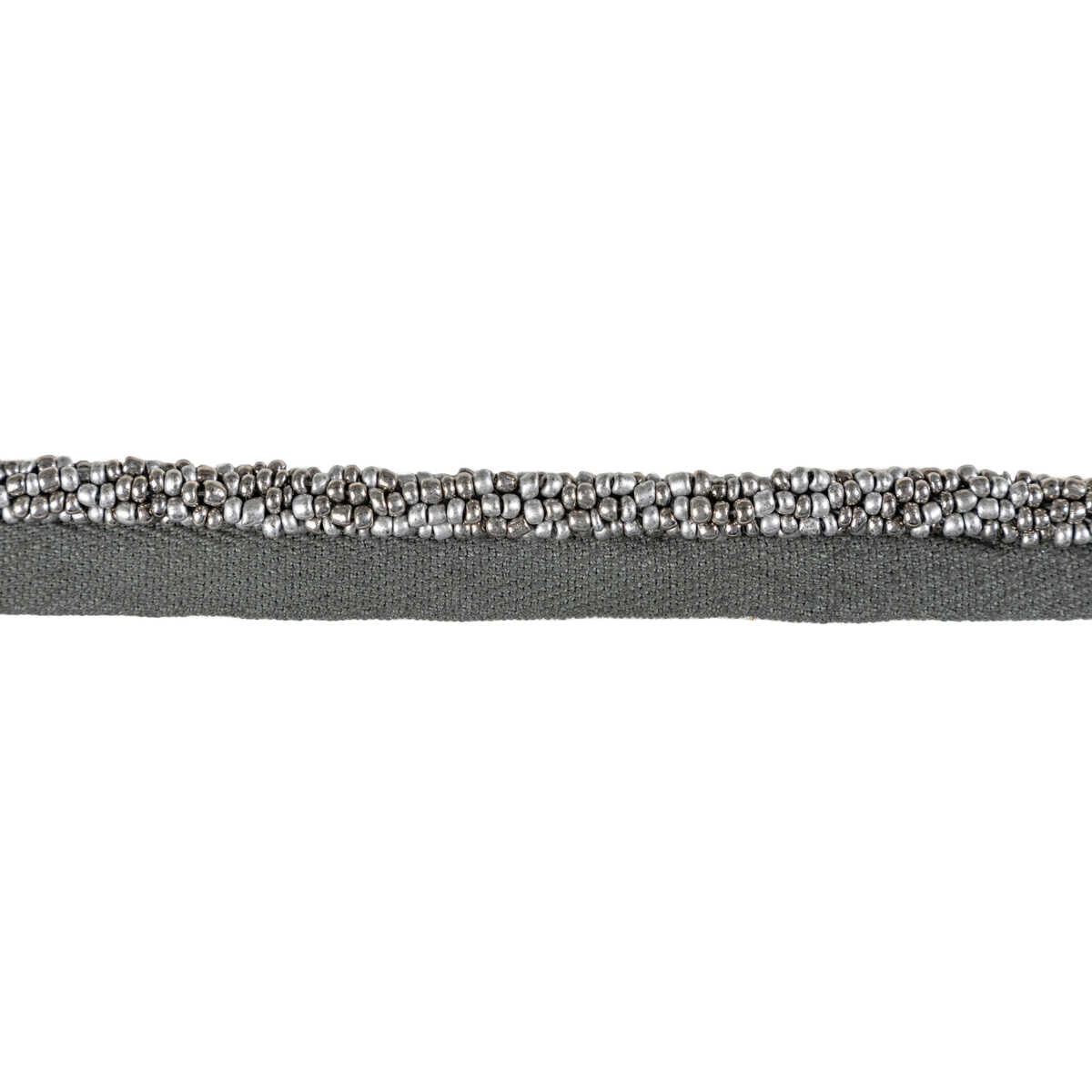 Luxe Bead Cord - Platinum - KRAVET COUTURE Trim