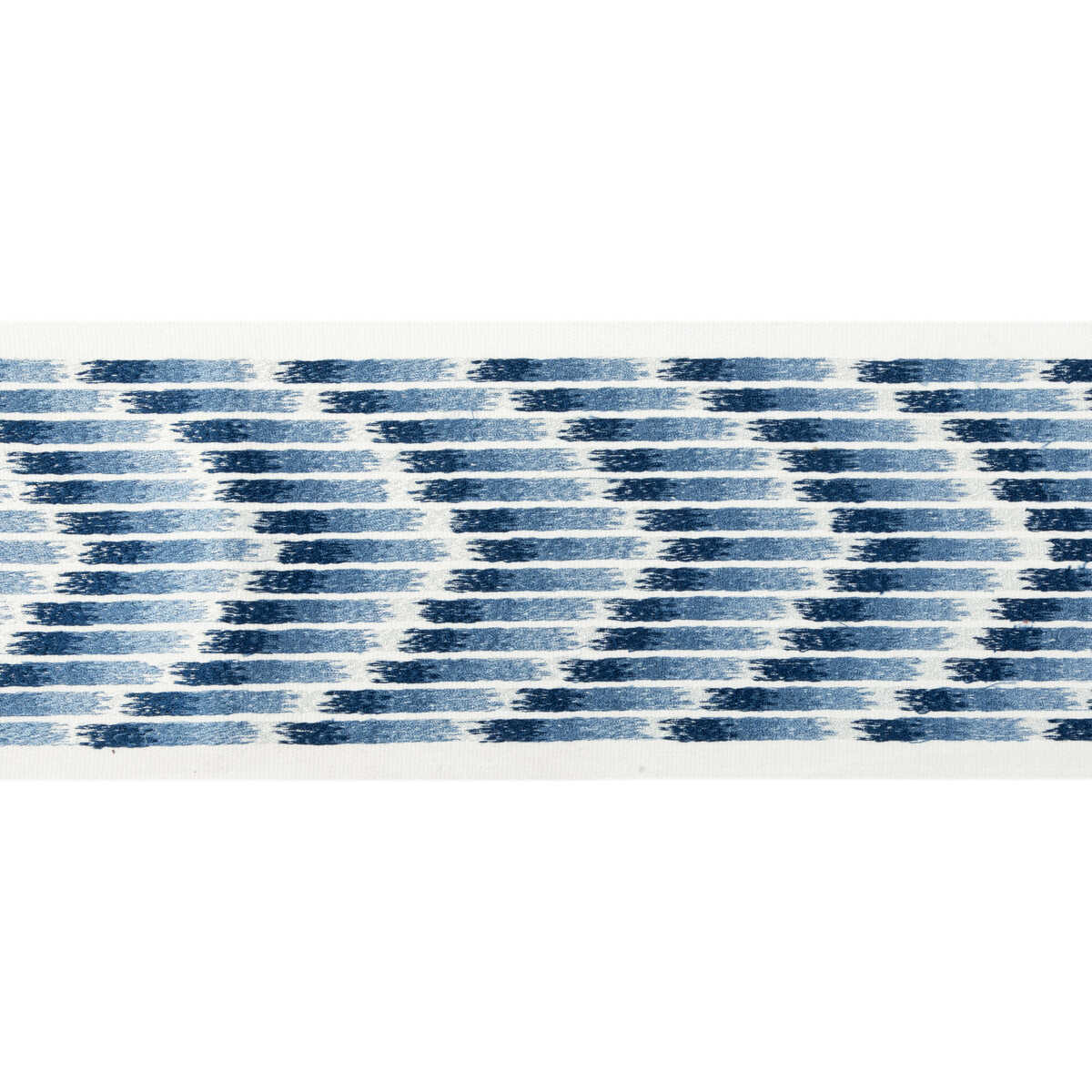 Chevron Wide Tape - Indigo - KRAVET COUTURE Trim