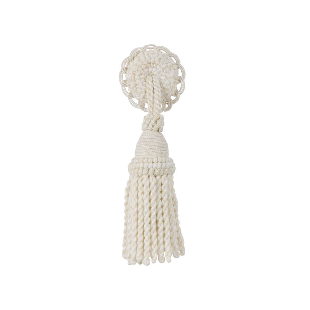 Coeur Tassel-Ro - Cream - BRUNSCHWIG & FILS Trim