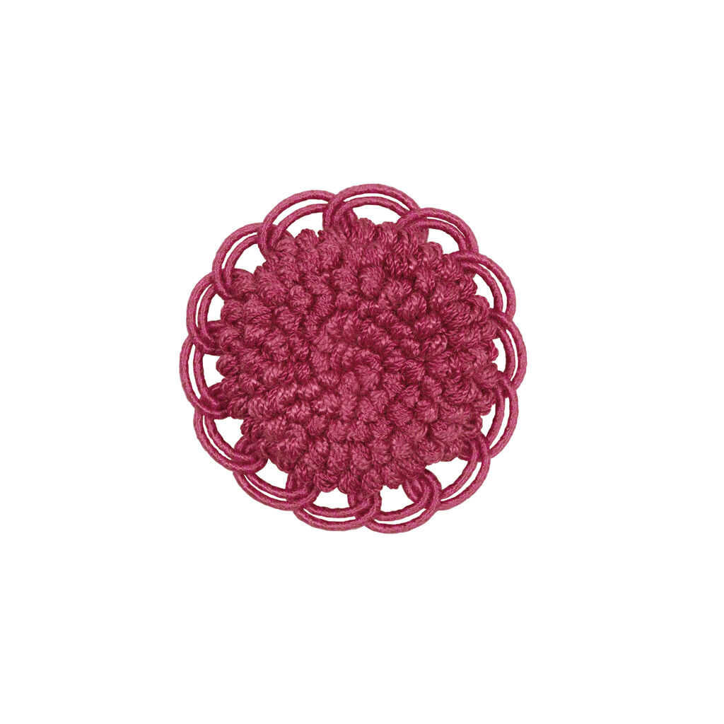 Coeur Rosette - Fuchsia - BRUNSCHWIG & FILS Recortar