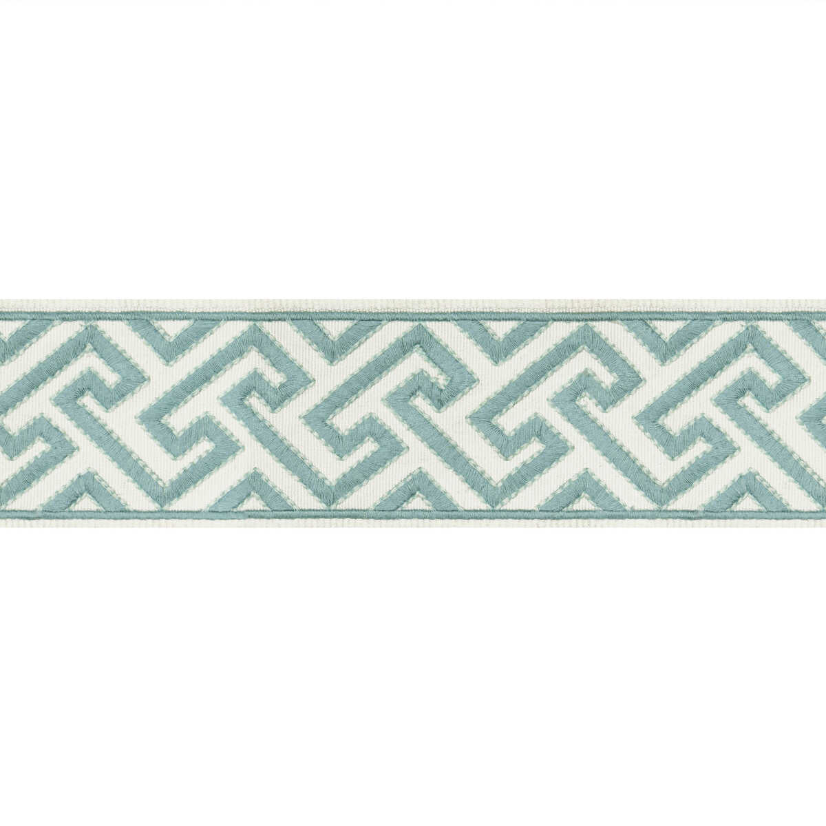 Sanchi Tape - Aqua - BRUNSCHWIG & FILS Trim