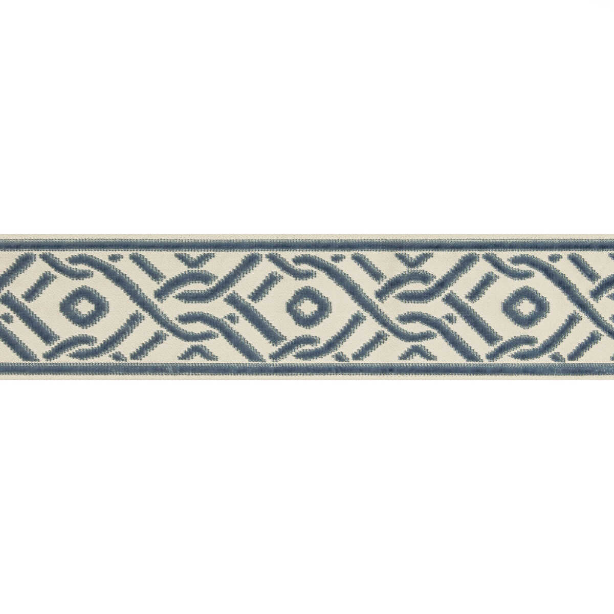 Pailou Tape - Blue - BRUNSCHWIG & FILS Trim