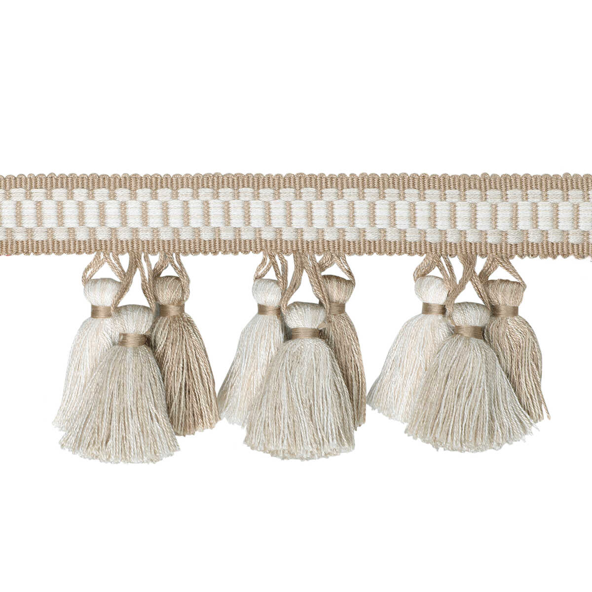 Andre Tassel Fringe - Beige